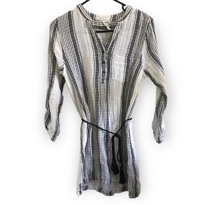 3/$15 forever 21 stripe Aztec long sleeve shirt/ dress